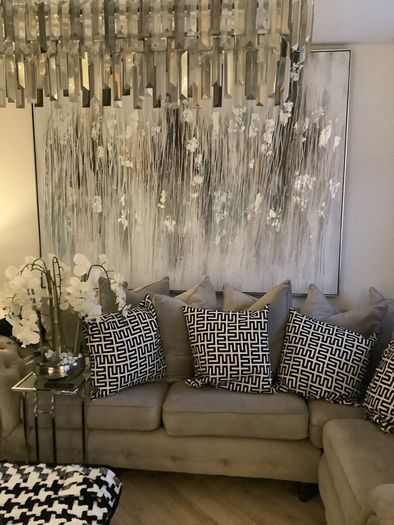 Extra large framed canvas