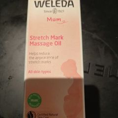 Weleda Mum Stretch Mark Massage Oil 100ml - Organic, Unopened