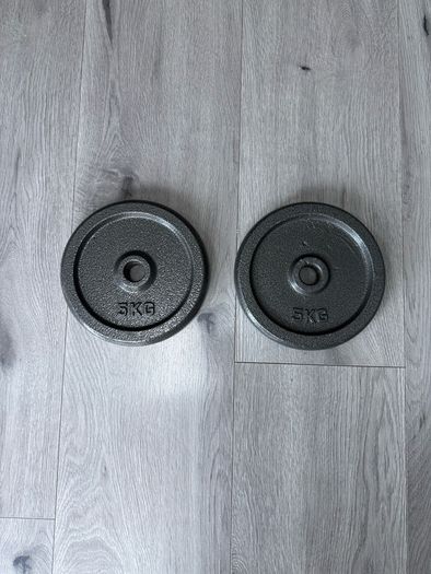 5kg Iron Weight plates x2