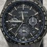 Citizen Attesa CC9017-59L Satellite Wave GPS Eco Drive Light in Black Titanium Limited Edition Image 2