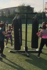 boxing rack
