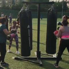 boxing rack