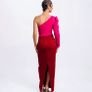 Lollies one-shoulder maxi Dress Image 4
