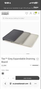 Joseph Joseph expandable draining board