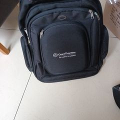 Grant Thornton Black Travel/Laptop Backpack  Bag.