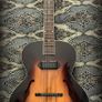 THE LOAR lh-309-vs Jazz Guitar with case Image 7