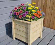Handmade Wooden Planters Built to Last