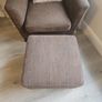 chair and foot stool Image 2