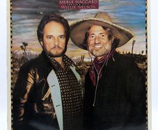 Merle Haggard & Willie Nelson " Poncho & Lefty" Vinyl Album