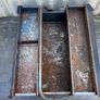 Vintage WESMA metal toolbox with original patina Image 5