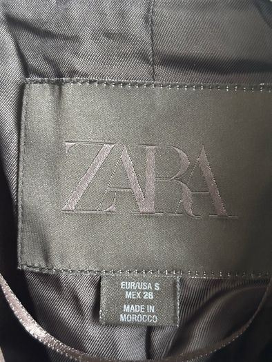 Zara limited edition black tuxedo blazer