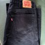 Levi Jeans black 501 buttonfly NEW Image 2