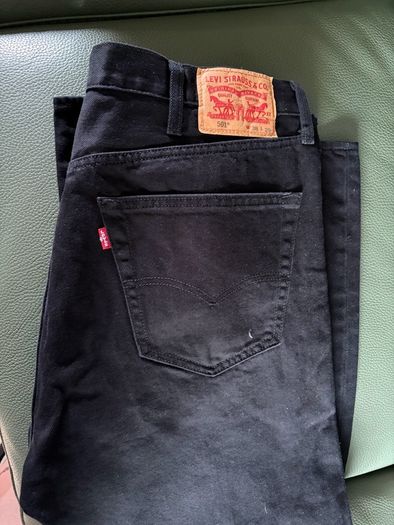 Levi Jeans black 501 buttonfly NEW