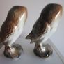 Pair of Vintage Porcelain Owls Image 3