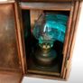 Vintage 1920s-1930s Dutch Maritime Copper Starboard Lamp Image 3