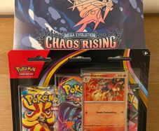 Pokemon Chaos Rising ETB & 3 Blister Pack