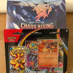 Pokemon Chaos Rising ETB & 3 Blister Pack