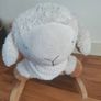 Wooden baby rocking  animal little sheep Image 2