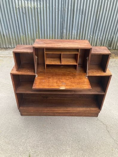 Vintage Artdeco Writing Bureau bookcase - Warehouse and Showroom Open Saturday  8th August 12 till 4pm 12 till 4pm Eircode R95T227