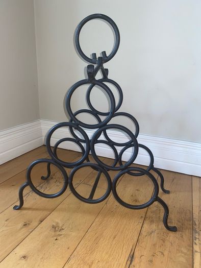 Iron Wine Rack