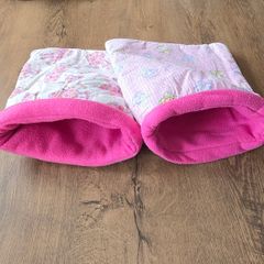 2 Guinea Pig cozy sacks - bees and elephants