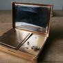 Vintage Agme made in Switzerland Reuge Ste Croix musical powder compact. 1950s Image 3