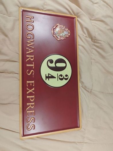Hogwarts Express Metal Sign