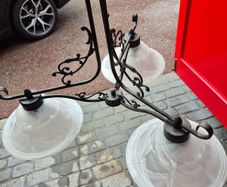 Wrought Iron Chandeliers