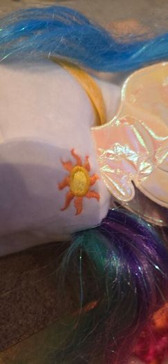 Duo of TY Beanie Babies Pinkie Pie and Princess Celestia Plush MLP G4 My Little Pony  2017