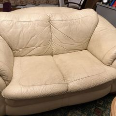 cream 2 seater couch