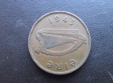 1943 Irish Half Penny