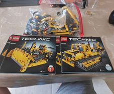 LEGO Technic retired 42028 Bulldozer Set 2-in-1 - 100% Complete with Manuals (No Box)