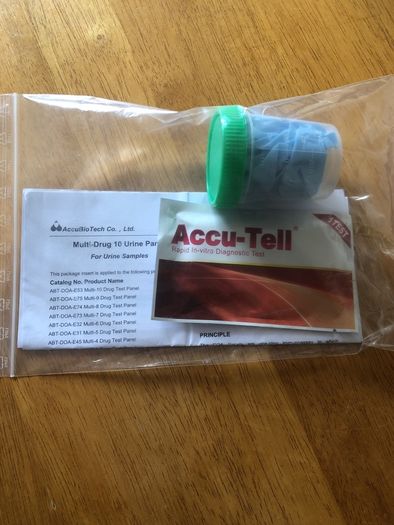 Accu Tell Test Urine Drug Test Party Kit 5 Drug Diagnostic Test Multi Narcotice Drugs