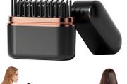 Brand New Mini Rechargeable Cordless Hair Straightener Comb 3-Speed
