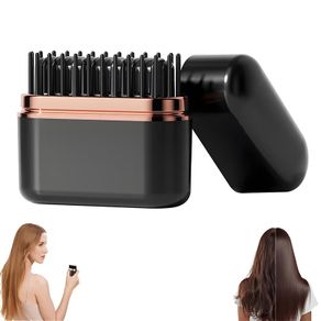 Brand New Mini Rechargeable Cordless Hair Straightener Comb 3-Speed