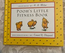 Pooh's Little Fitness Book - Vintage Book - Collectible Humour