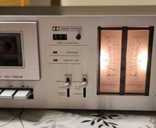 From 1980 Nikko ND-390 II Stereo Cassette Deck, working perfect.