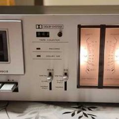 From 1980 Nikko ND-390 II Stereo Cassette Deck, working perfect.