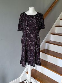 Dorothy Perkins polka dot dress, Size 12