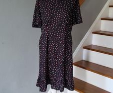 Dorothy Perkins polka dot dress, Size 12