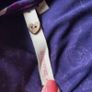 White Stuff Ladies Purple Floral Midi Jersey Dress Uk 10 Including Postage Image 6