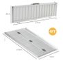Loading Ramp Wheelchair Access Ramp Folding Non-Slip Load Capacity 270 kg Image 3