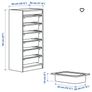 ikea TROFAST Drawers Perfect Condition Image 3