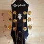 Epiphone EJ-200SCE Electro Acoustic Vintage Natural + Hard Case Image 7