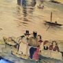 2 X old Painted wood panels Image 10