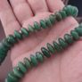 Vintage jade Tire Shape Beads Necklace Image 4