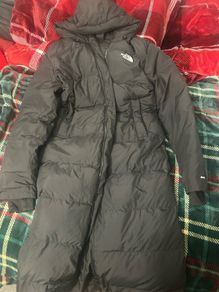 Long The North Face Nuptse 600 Fill Puffer Parka  Like New (Black, Size S)
