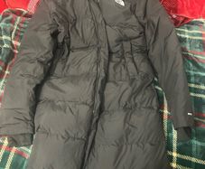 Long The North Face Nuptse 600 Fill Puffer Parka  Like New (Black, Size S)