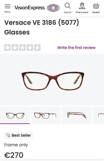 Versace VE 3186 (5077) Glasses