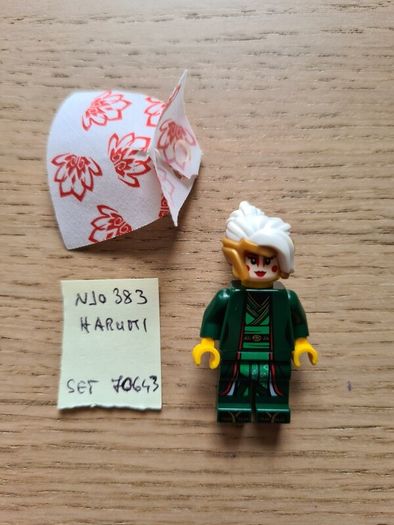 lego njo0383 Harumi, set ninjago 70643